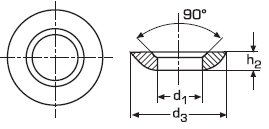 DIN 6319 Шайба сферическая, стальная, форма С, оцинкованная, нержавеющая, аналог ГОСТ 13438