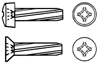 DIN 7516 Винт самонарезающий саморезы линзообразная головка с крестообразным шлицем ГОСТ 10621